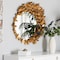 Baxton Studio Tauriel Modern Glam and Luxe Antique Goldleaf Metal Butterfly Accent Wall Mirror 229-12934-ZORO - alternate 4
